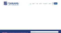 Desktop Screenshot of garlandactivewear.com